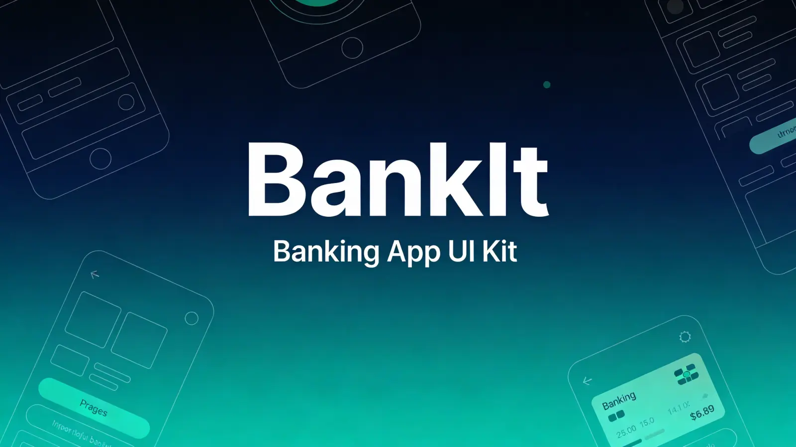 BankIt — Retail Banking UI Kit screenshot