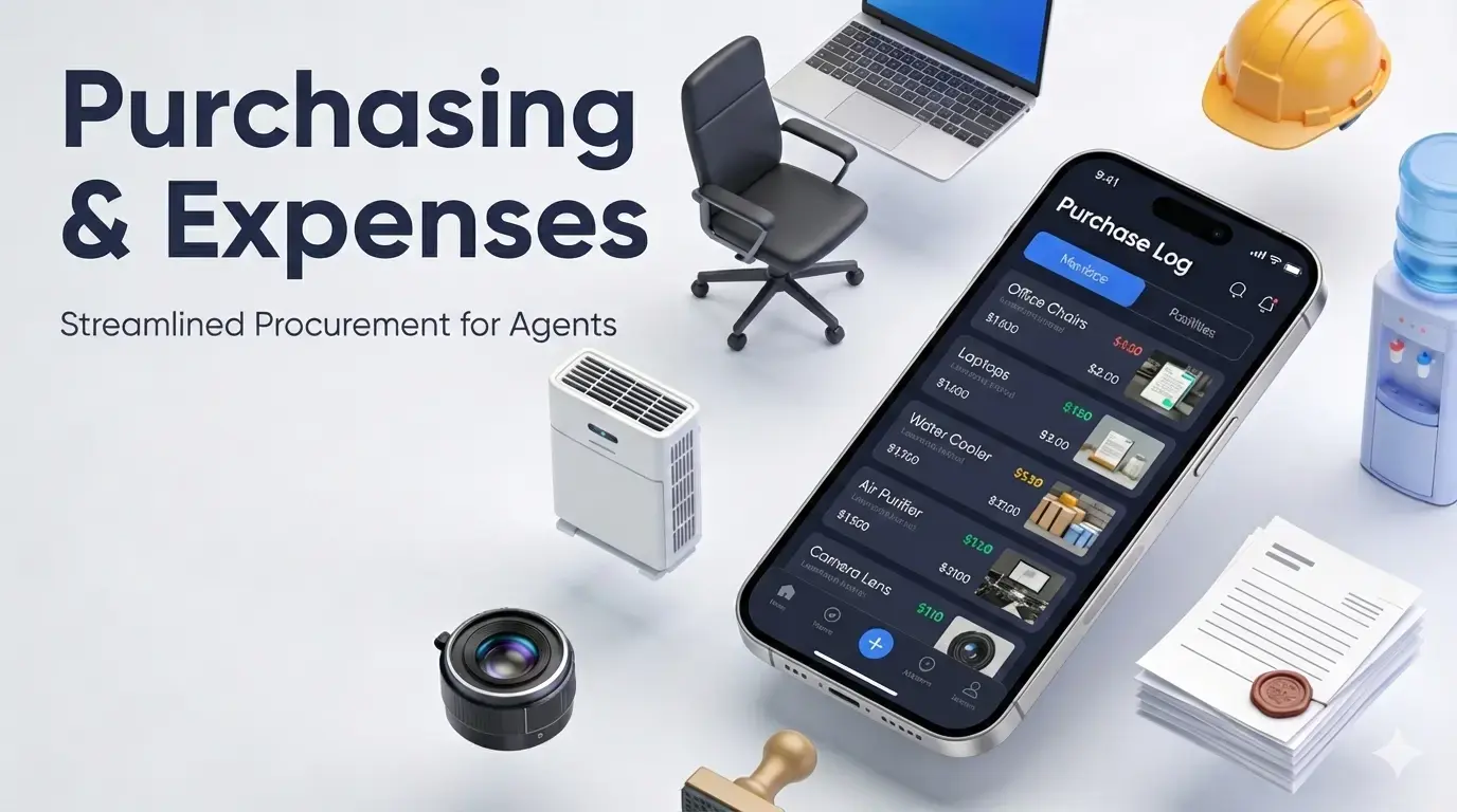 Expense Management Mobile Application screenshot