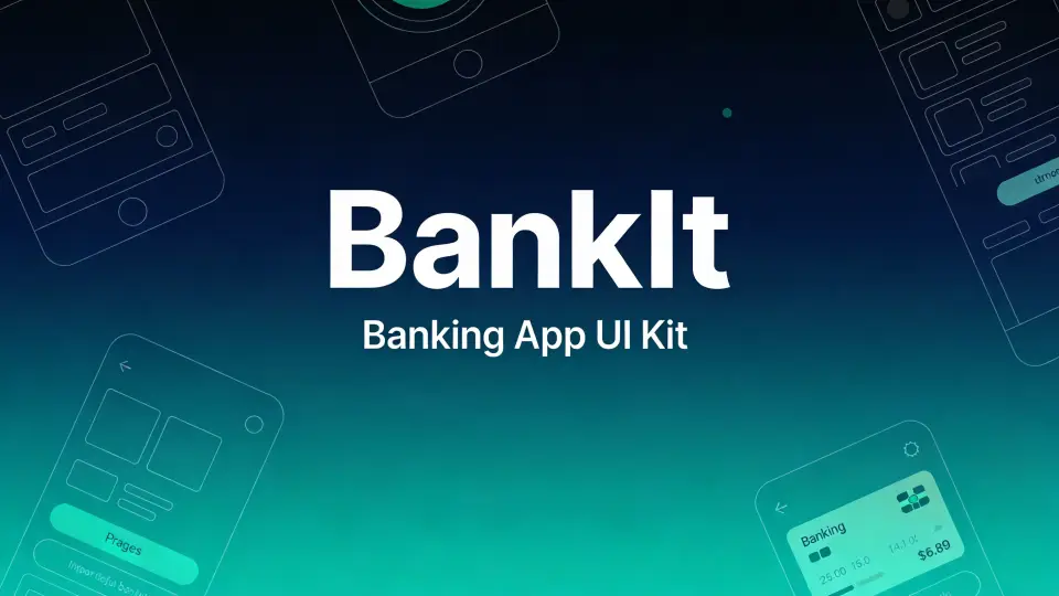 BankIt — Retail Banking UI Kit
