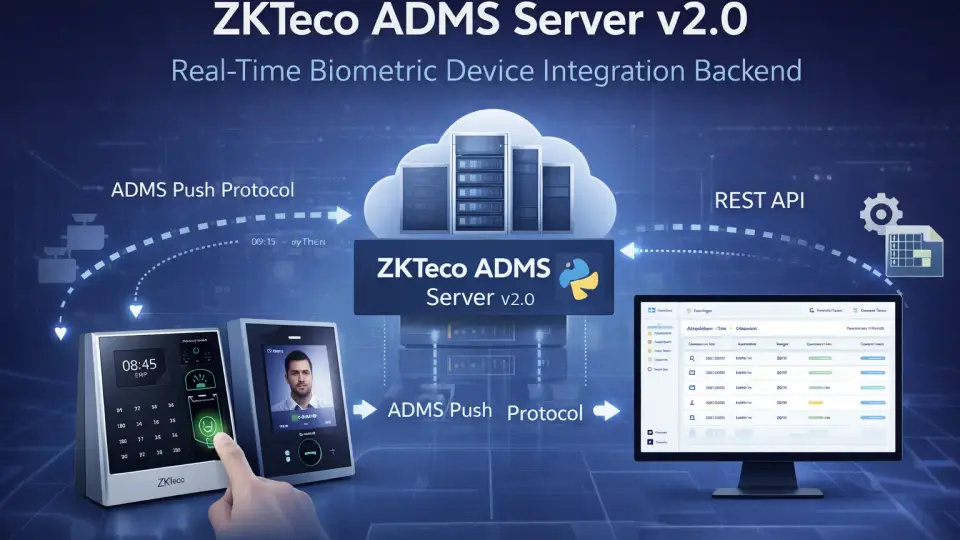 ZKTeco ADMS Server v2.0